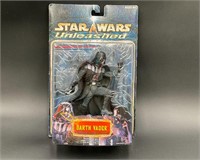 Star Wars Unleashed Darth Vader Figure 2002 NIB