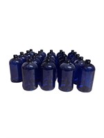 (24) Plastic Apothecary Style Bottles
