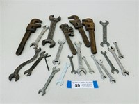 Lot of - ASST Wrenches