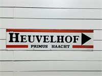 Metal Belgian Brewery Sign