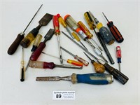Chisels, Screw Drivers & MORE