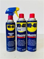 (3) Cans of WD-40