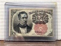 1874 US Fractional Bank Note