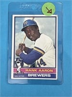 1976 Topps Hank Aaron