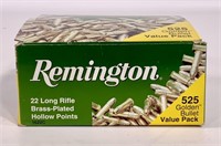 AMMO: Remington, 22 long rifle value pack