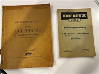 (2) Deutz Manuals
