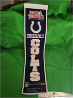 Indianapolis Colts Felt Banner