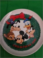 Disney Collectors Christmas Plate