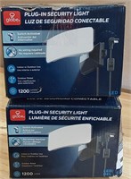 2ct Plug In Security Light