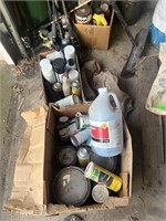 LARGE LOT OF MISC CHEMICALS ETC SEE ALL PICS