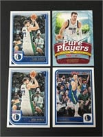 Luka Doncic Hoops Cards w/ Insert