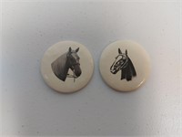 2 Horse Pins Vintage?