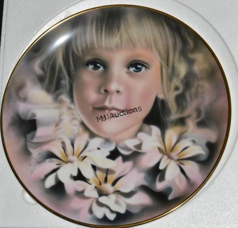 Wedgwood Little Lady Love Plate 1st ed. With Box