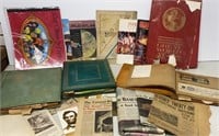 Local Scrapbooks, Atlases, Maps & Newpapers