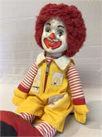 Ronald McDonald Doll with yarn hair