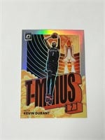2021 Optic Kevin Durant SILVER Prizm T-Minus 3,2,1