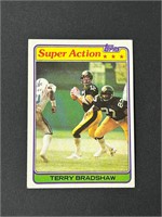 1981 Topps Terry Bradshaw Super Action