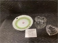 Plate glass heart