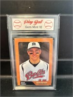 Mike Trout Minor League Rookie Card Graded 10