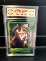 Allen Iverson New Editions Card Graded 10