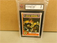 1974-75 OPC Bobby Orr #130 Graded All Star Card