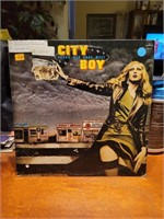 City Boy Young Men Gone West LP Good Condition