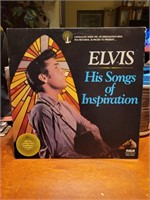 Elvis His Songs Of Inspiration LP Good Condition