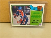 1983-84 OPC Wayne Gretzky #216 Assist Leader Card