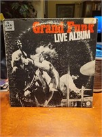 Grand Funk Live Album 2LP Set Good Condition 34-2