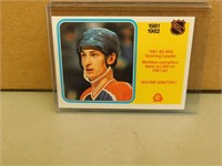 1982-83 OPC Wayne Gretzky #243 Scoring Leader Card