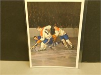 1963 Hockey Stars In Action Cards - Dickie Moore
