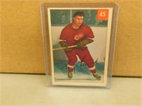 1954-55 Parkhurst Tony Leswick #45 Hockey Card