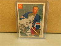 1954-55 Parkhurst Nick Mickoski #75 Hockey Card