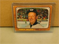 1966-67 OPC George Punch Imlach #11 Hockey Card