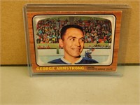 1966-67 OPC George Armstrong #84 Hockey Card