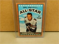 1966-67 OPC Pierre Pilote #123 1st Teal All Star
