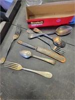 Lot of Vintage Ford  Silverware