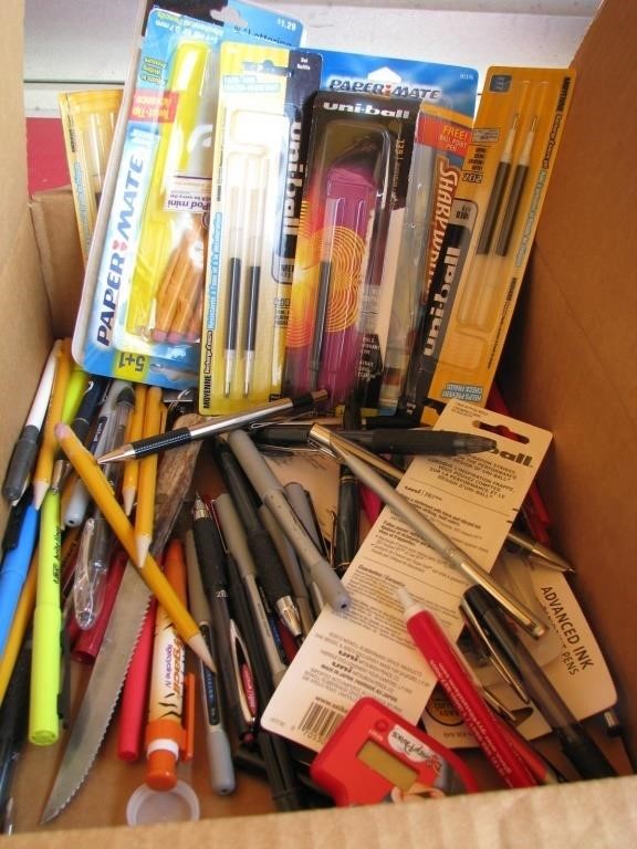 Lot of misc office supplies