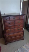 AMERICAN DREW CHEST OF DRAWERS 55" TALL X 38" X