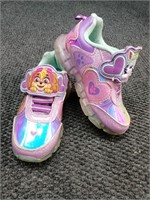 Paw Patrol little girl shoes, size 9