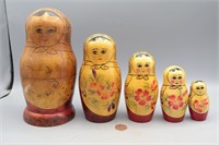 Vintage USSR Matryoshka Doll (5)