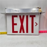 Electrical Exit Sign (Red)