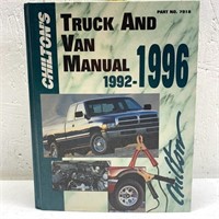 Chilton's 1992-1996 Truck & Van Manual