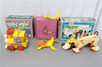 3-1970s Toys: Hasbro, Little Learners, Digger Dog+