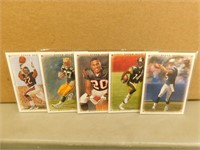 2008 UD Football Masterpieces - 5 Lots of 2 Cards