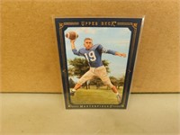2008 UD Football Masterpieces - Blue Frame