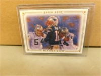 2008 UD FB Masterpieces Tom Brady #MPP8 Card