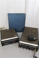 3 Pc. Drake UV-3 Transceiver, PS-3, Mike & Manual