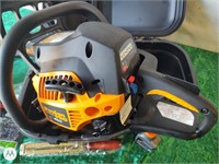 POULAN pro chainsaw 42cc with case & more