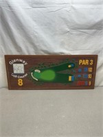 Pat 3 hole 8, Glenway golf course wooden sign ??